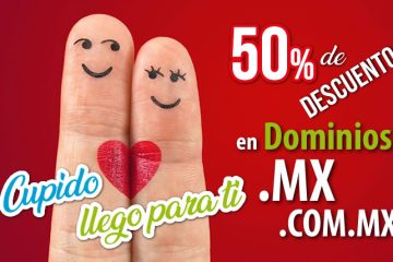 dominios mx 50 porciento de descuento hosting cdmx mexico